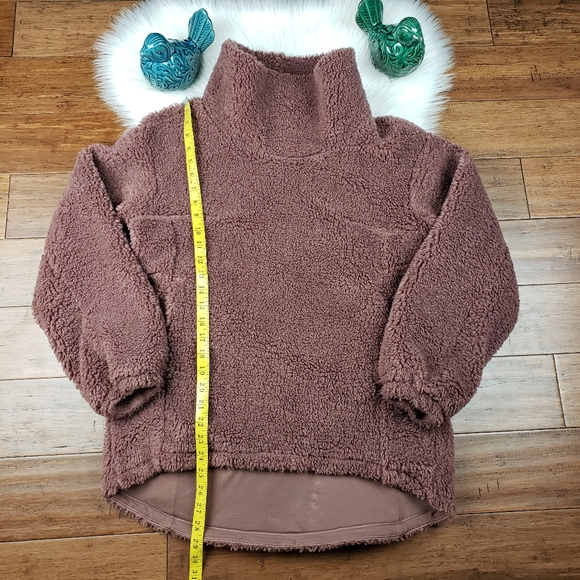 Lululemon warmth restore sherpa pullover jacket size 6 - Picture 5 of 16